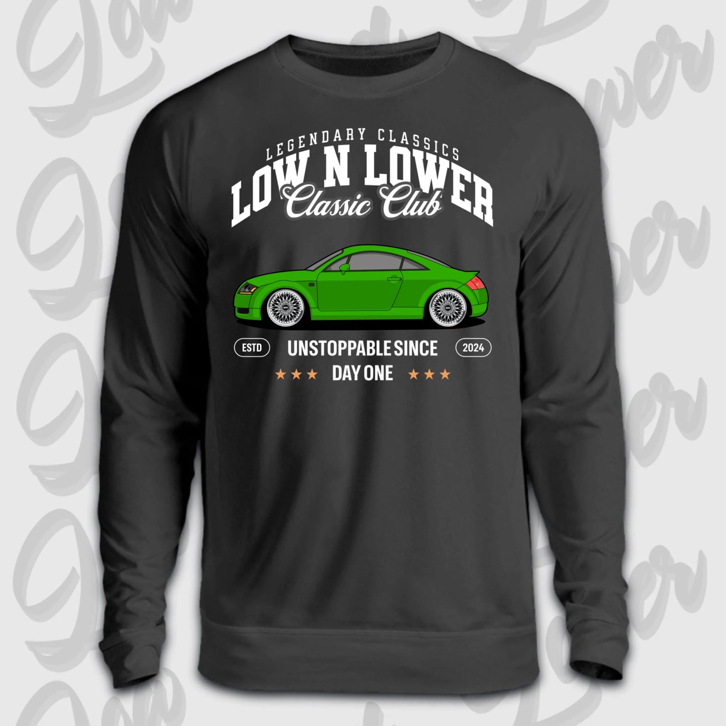 Sweater Front schwarz 