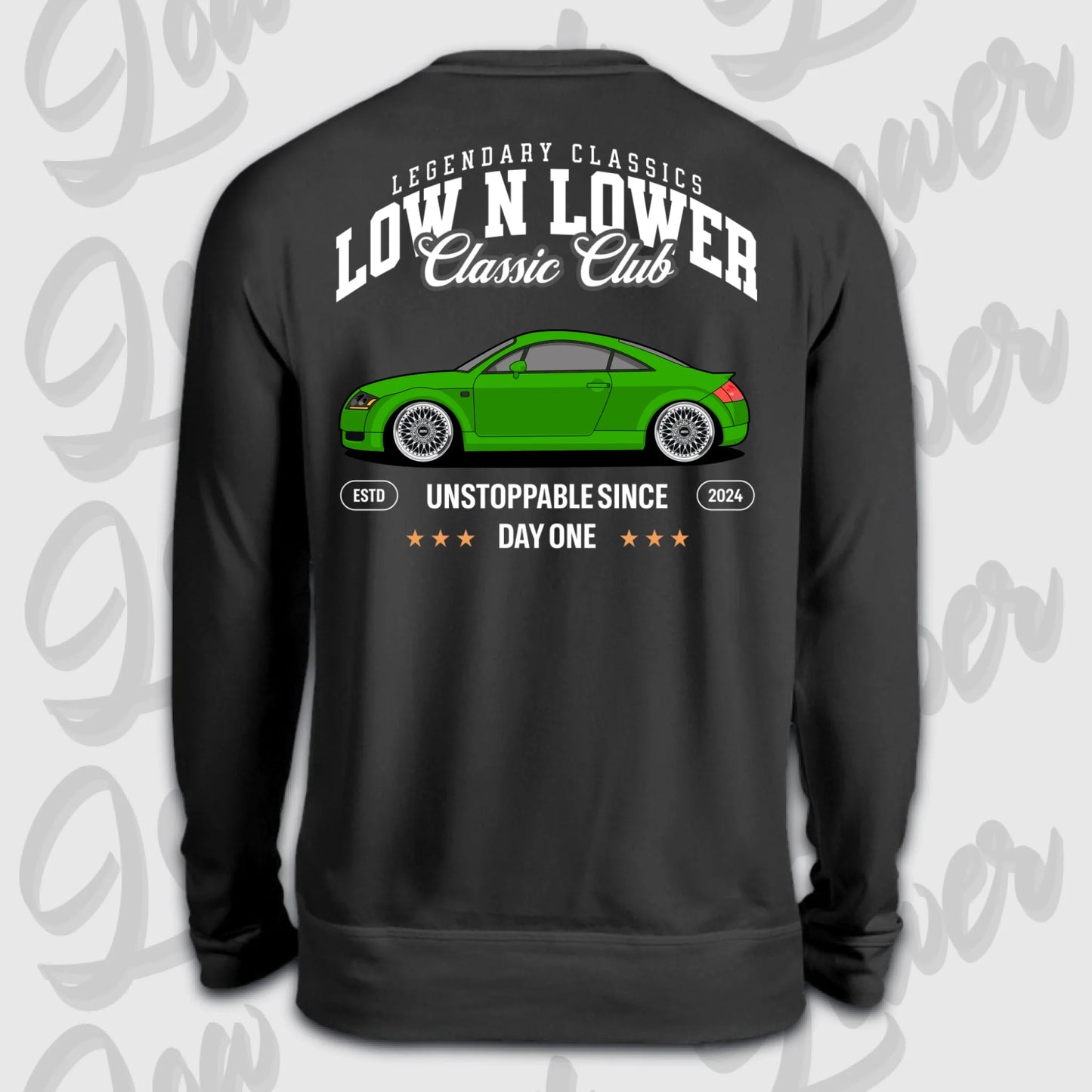 Sweater schwarz back