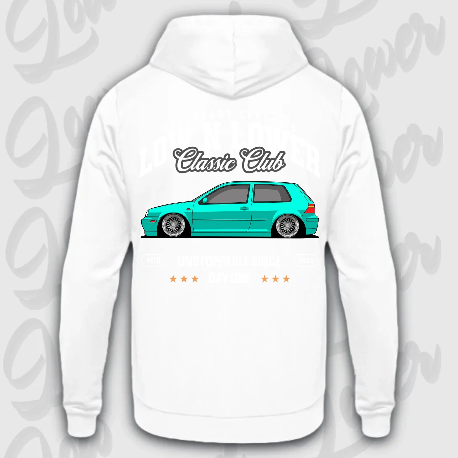 Mockup Stand hoodie teeinblue - Shirt stand 2