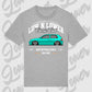 T-Shirt Tuning Cars, Personalisiert grau, VW, BMW, Audi, Mercedes, Autos