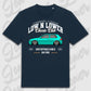 T-Shirt Tuning Cars, Personalisiert Blau, VW, BMW, Audi, Mercedes, Autos