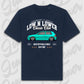 T-Shirt Personalisiert blau, VW, BMW, Mercedes, Audi