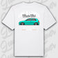 T-Shirt Personalisiert weiß, VW, BMW, Mercedes, Audi