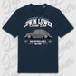 T-Shirt Tuning Cars, Personalisiert Blau, VW, BMW, Audi, Mercedes, Autos