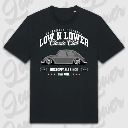 T-Shirt Tuning Cars, Personalisiert Schwarz, VW, BMW, Audi, Mercedes, Autos
