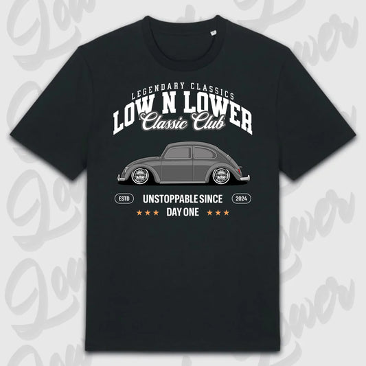 T-Shirt Tuning Cars, Personalisiert Schwarz, VW, BMW, Audi, Mercedes, Autos