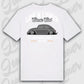 T-Shirt Tuning Cars, Personalisiert weiß Rückseite, VW, B