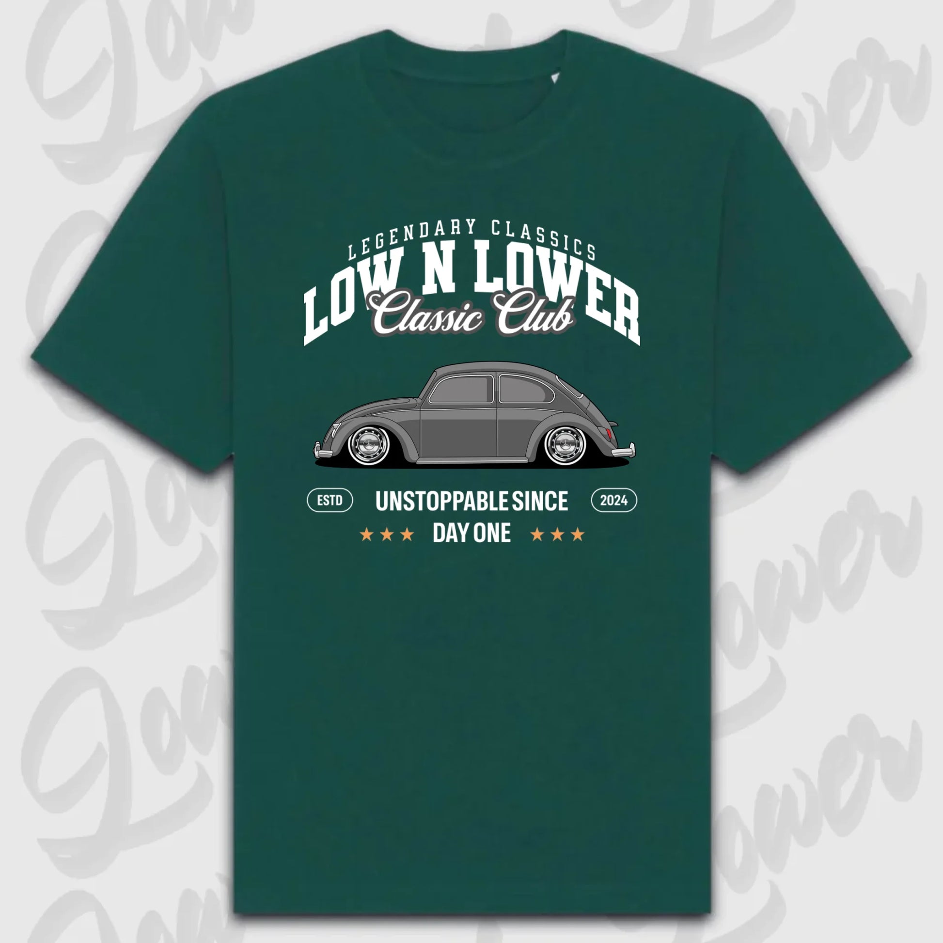 T-Shirt Personalisiert grün, VW, BMW, Mercedes, Audi