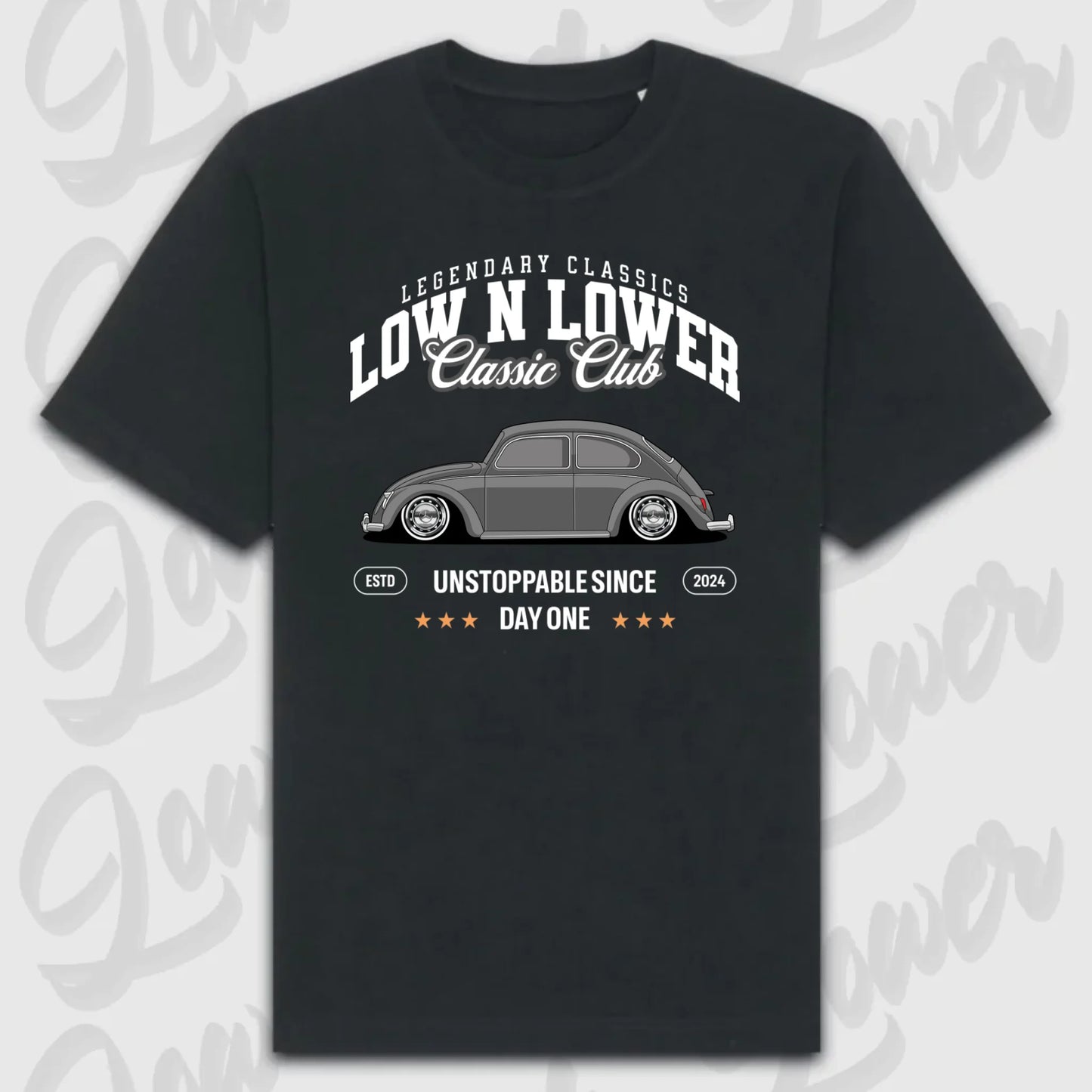 T-Shirt Personalisiert Schwarz, VW, BMW, Mercedes, Audi