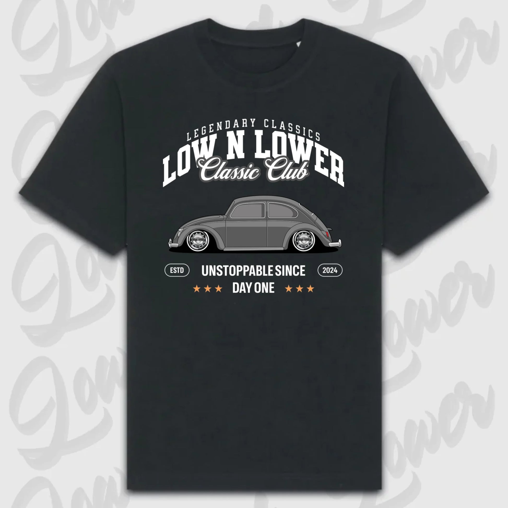 T-Shirt Personalisiert Schwarz, VW, BMW, Mercedes, Audi