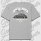 T-Shirt Personalisiert grau, VW, BMW, Mercedes, Audi