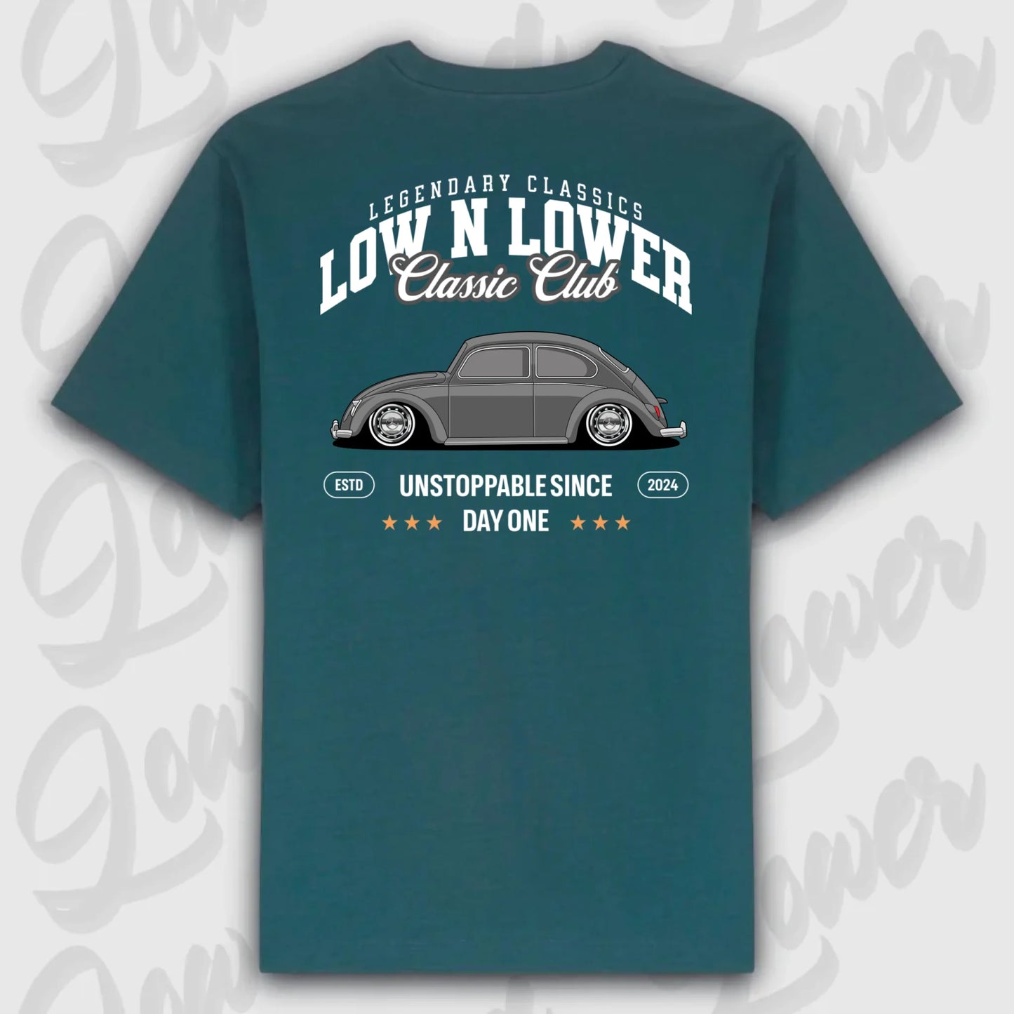T-Shirt Personalisiert grün, VW, BMW, Mercedes, Audi