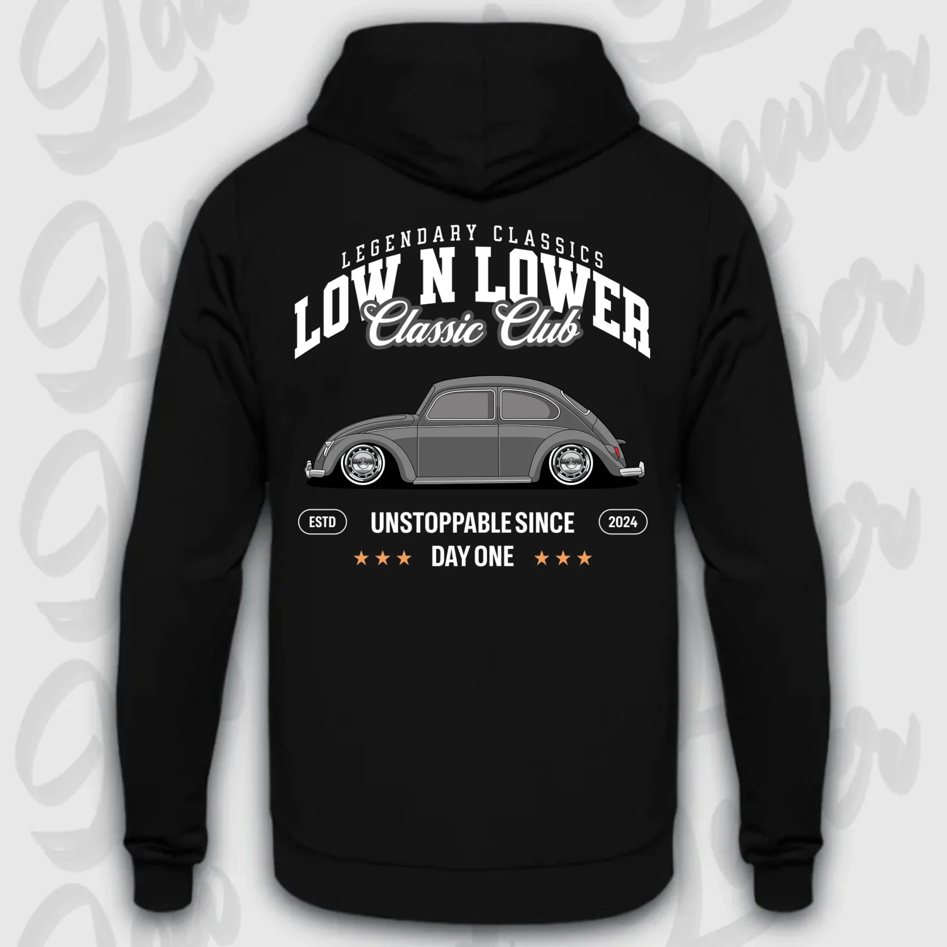 Mockup Stand hoodie teeinblue -      