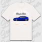 T-Shirt Tuning Cars, Personalisiert Weiß, VW, BMW, Audi, Mercedes, Autos