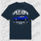 T-Shirt Tuning Cars, Personalisiert Blau, VW, BMW, Audi, Mercedes, Autos