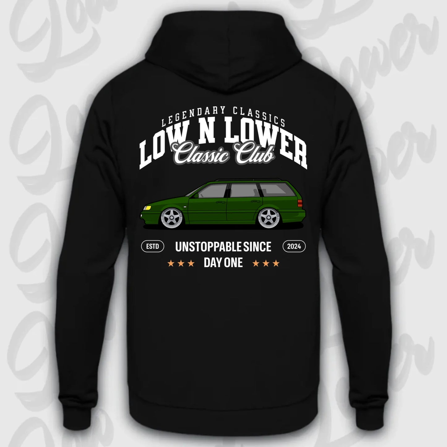 Mockup Stand hoodie teeinblue -      