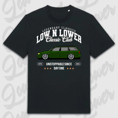 T-Shirt Tuning Cars, Personalisiert Schwarz, VW, BMW, Audi, Mercedes, Autos