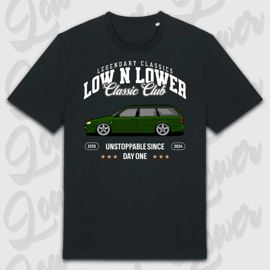 T-Shirt Tuning Cars, Personalisiert Schwarz, VW, BMW, Audi, Mercedes, Autos