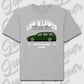 T-Shirt Personalisiert grau, VW, BMW, Mercedes, Audi