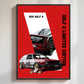 Personalisiertes Poster als Geschenk für Auto-Fans