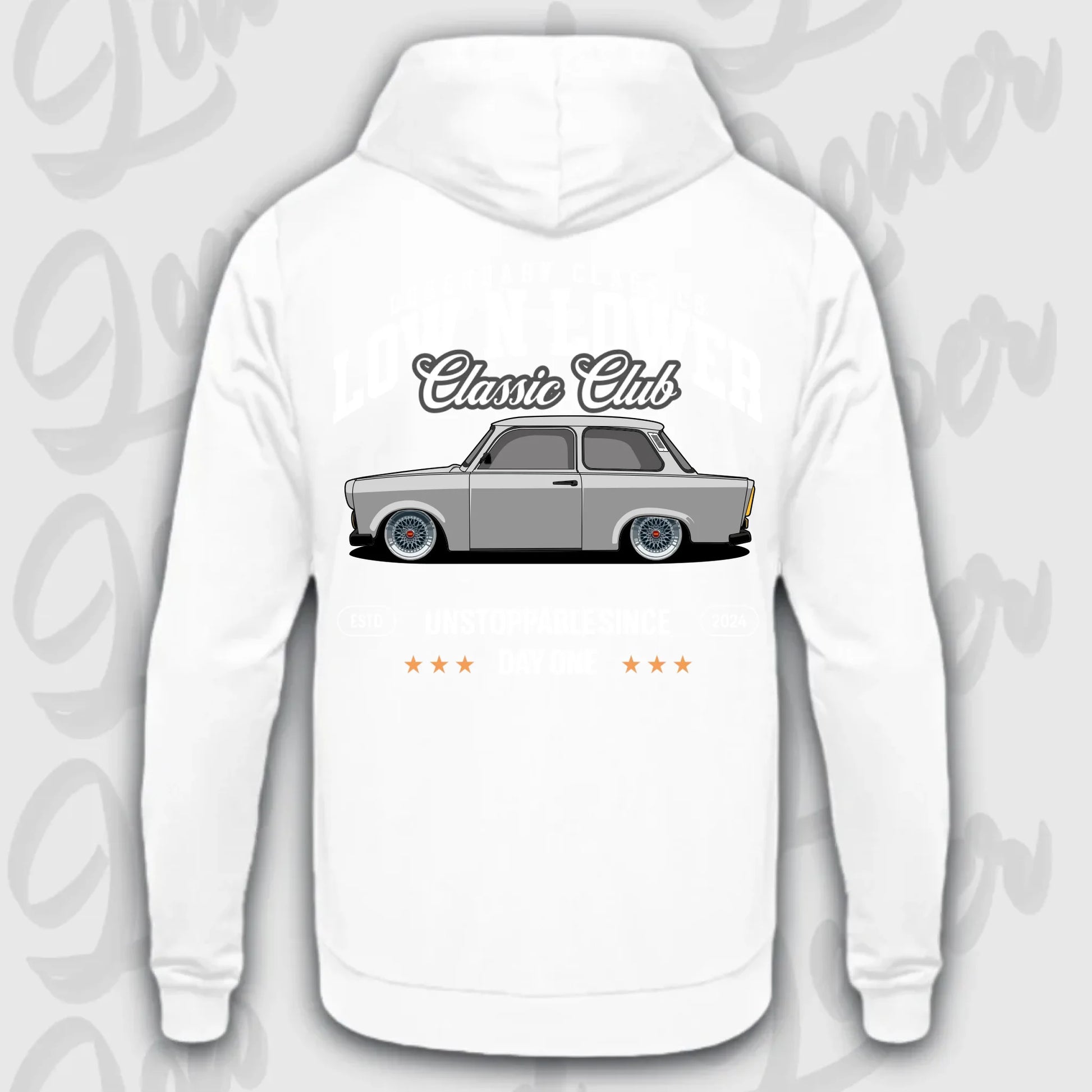 Mockup Stand hoodie teeinblue - Shirt stand 2