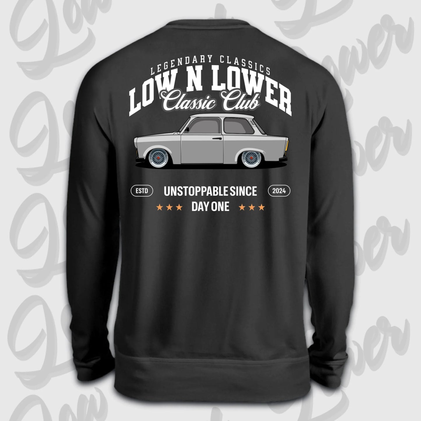 Sweater schwarz back