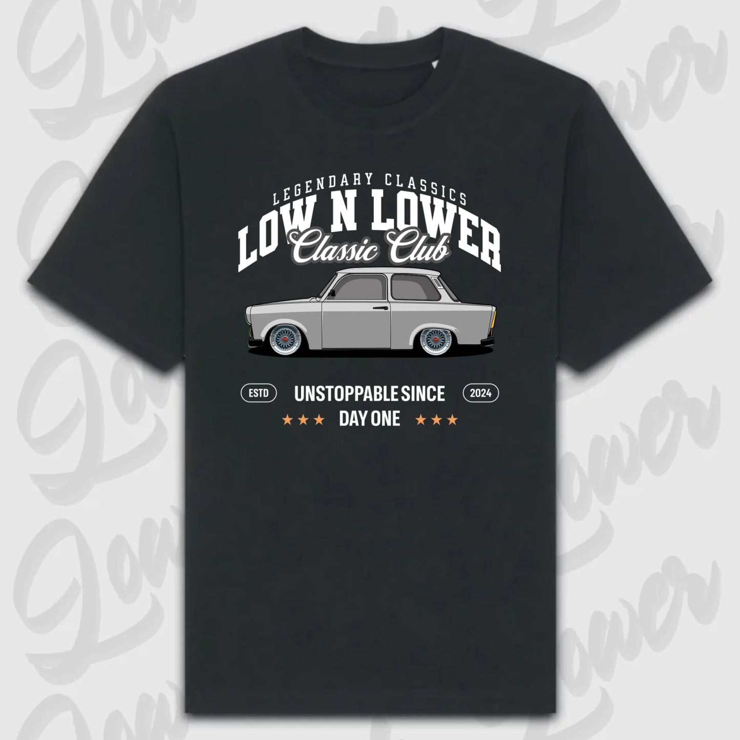 T-Shirt Personalisiert Schwarz, VW, BMW, Mercedes, Audi