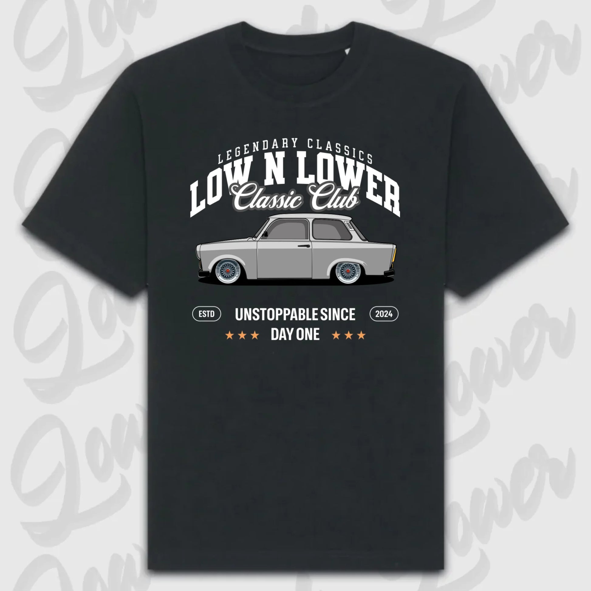 T-Shirt Personalisiert Schwarz, VW, BMW, Mercedes, Audi