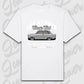 T-Shirt Personalisiert weiß, VW, BMW, Mercedes, Audi