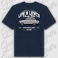 T-Shirt Personalisiert blau, VW, BMW, Mercedes, Audi