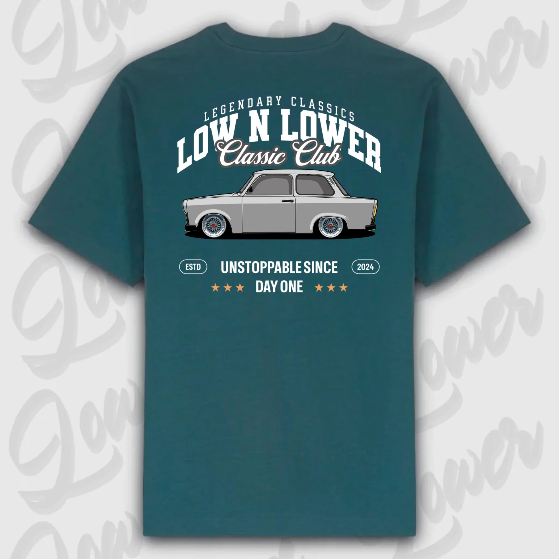 T-Shirt Personalisiert grün, VW, BMW, Mercedes, Audi