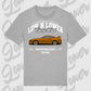 T-Shirt Tuning Cars, Personalisiert grau, VW, BMW, Audi, Mercedes, Autos