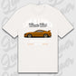 T-Shirt Tuning Cars, Personalisiert Weiß, VW, BMW, Audi, Mercedes, Autos