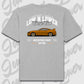 T-Shirt Personalisiert grau, VW, BMW, Mercedes, Audi