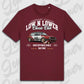 T-Shirt Tuning Cars, Personalisiert Rot, VW, BMW, Audi, Mercedes, Autos