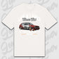 T-Shirt Tuning Cars, Personalisiert Weiß, VW, BMW, Audi, Mercedes, Autos