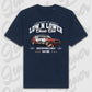 T-Shirt Personalisiert blau, VW, BMW, Mercedes, Audi