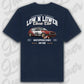 T-Shirt Personalisiert blau, VW, BMW, Mercedes, Audi