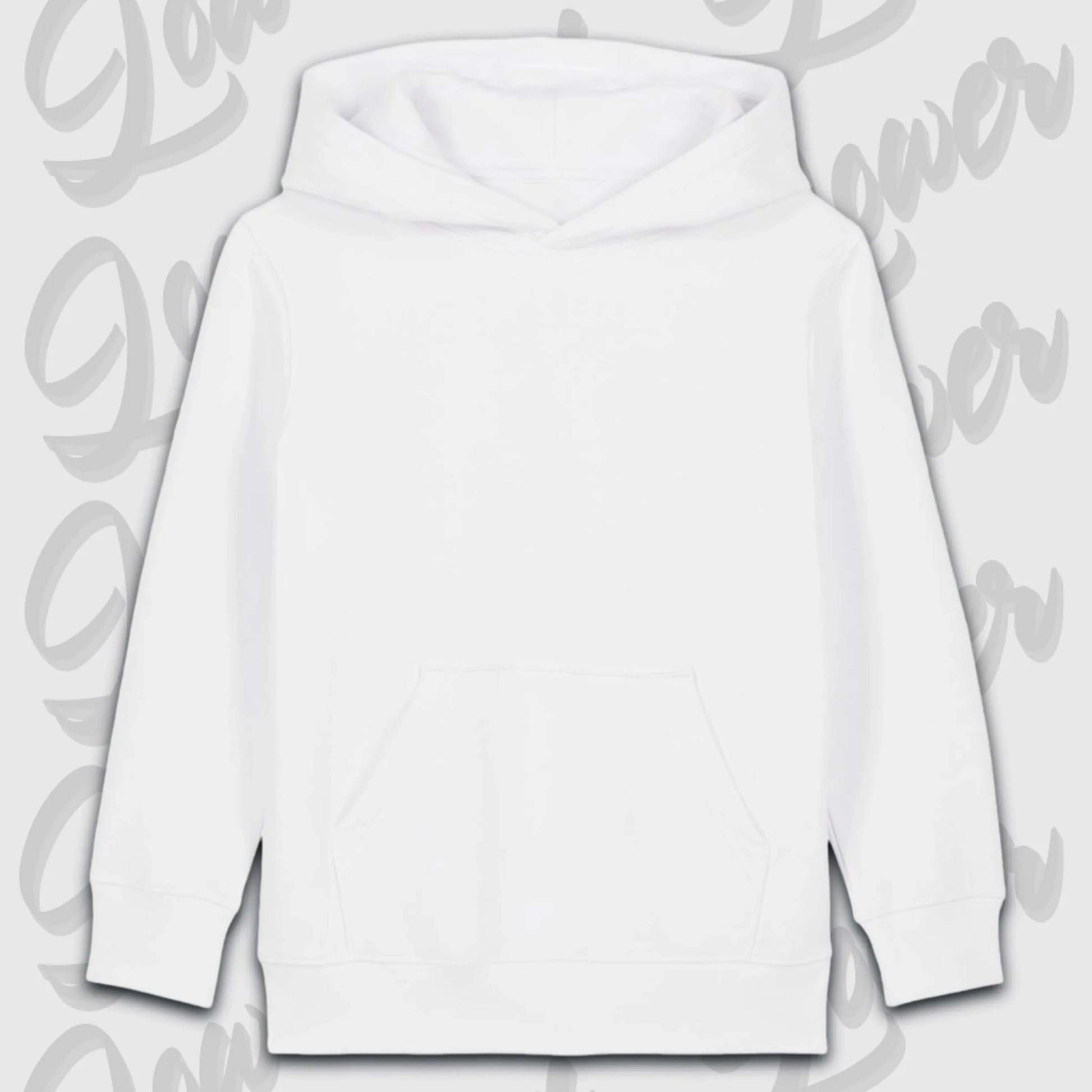Kids Golf 1 Hoodie Frontansicht mit Auto-Motiv
