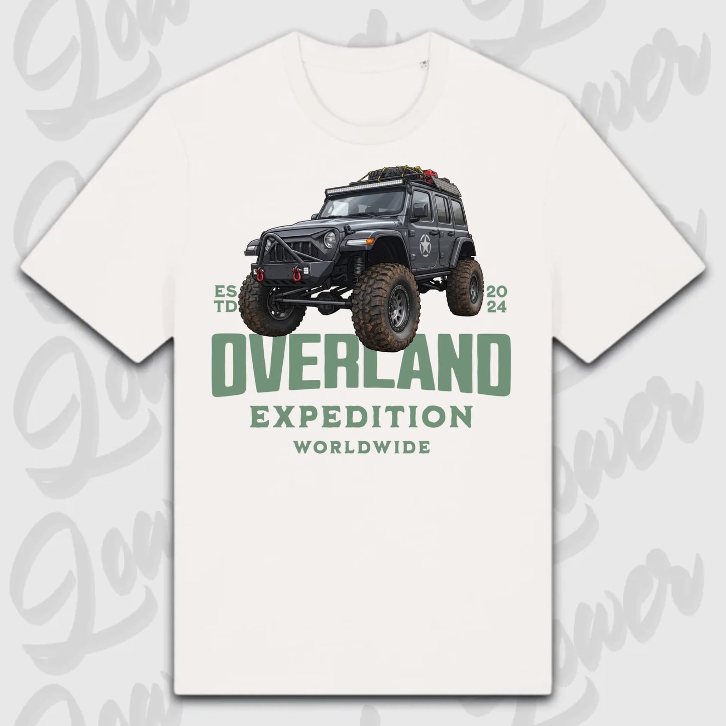 T-Shirt Tuning Cars, Personalisiert Weiß, VW, BMW, Audi, Mercedes, Autos