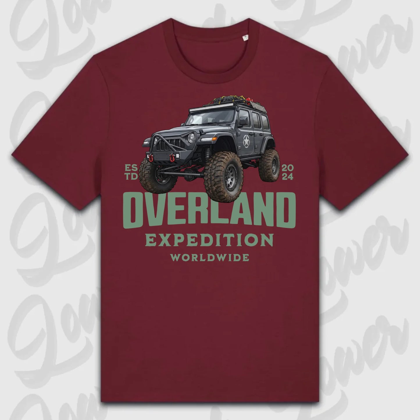 T-Shirt Tuning Cars, Personalisiert Rot, VW, BMW, Audi, Mercedes, Autos