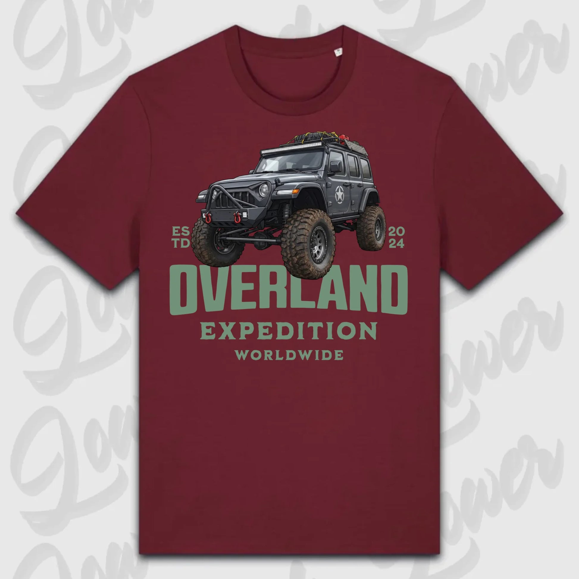 T-Shirt Tuning Cars, Personalisiert Rot, VW, BMW, Audi, Mercedes, Autos