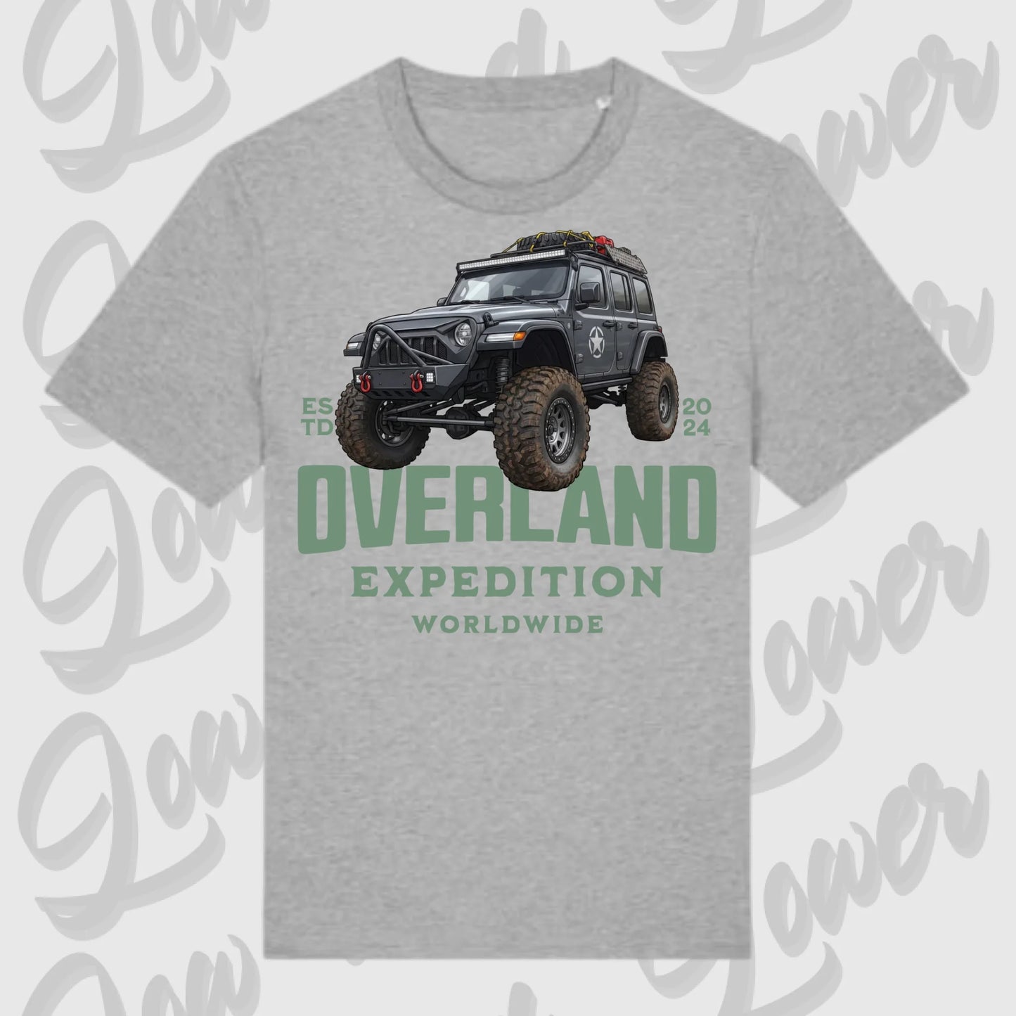 T-Shirt Tuning Cars, Personalisiert grau, VW, BMW, Audi, Mercedes, Autos