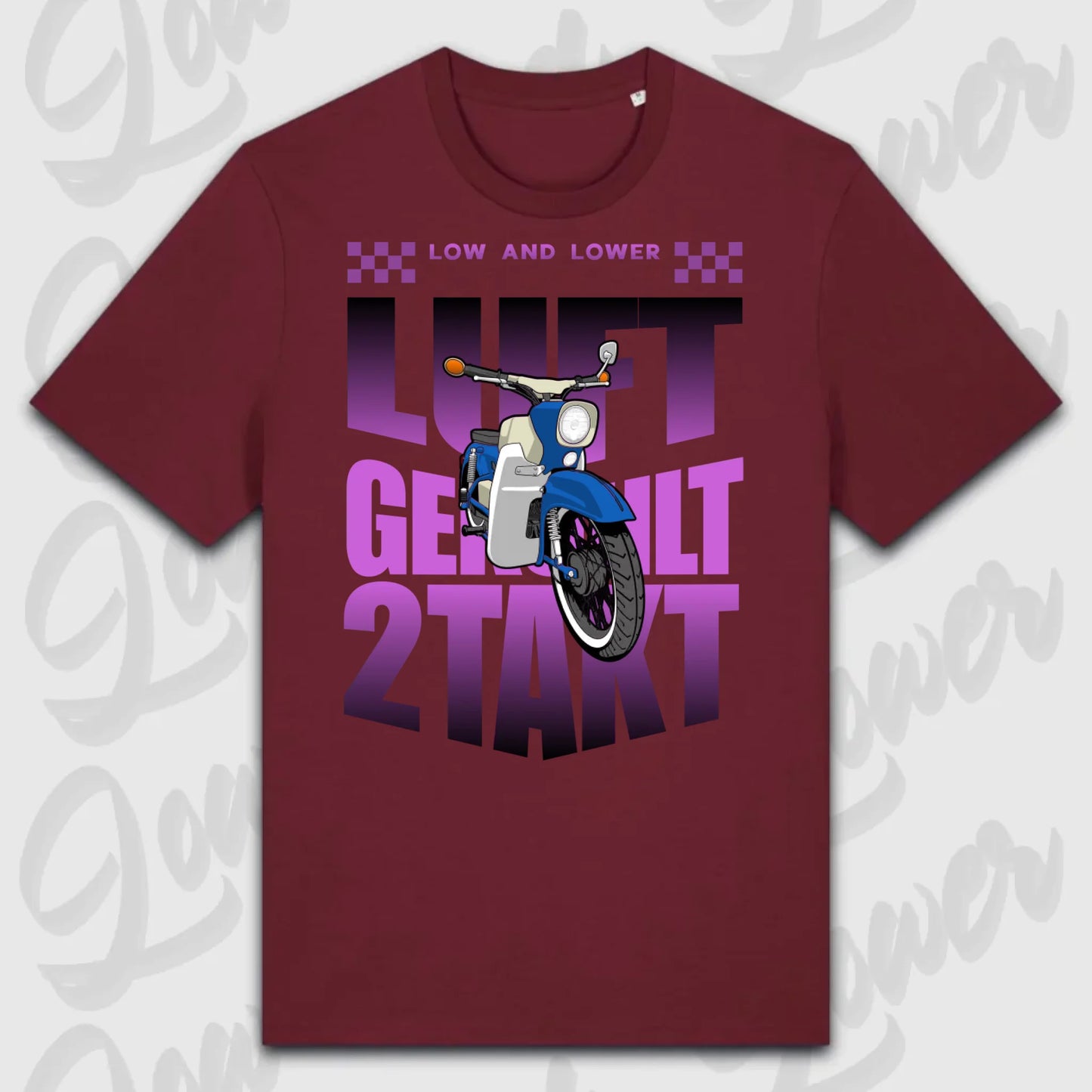 T-Shirt Tuning Cars, Personalisiert Rot, VW, BMW, Audi, Mercedes, Autos