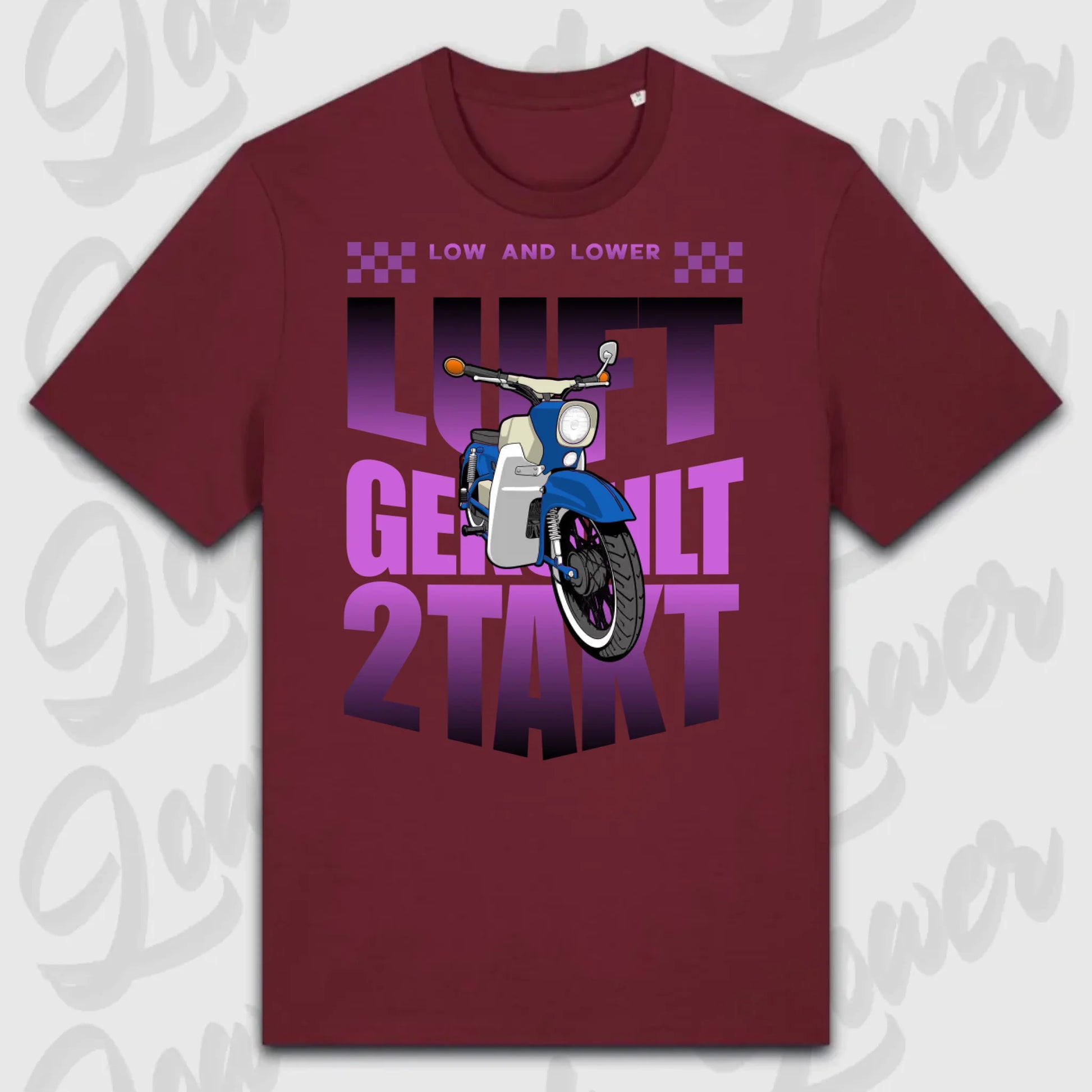 T-Shirt Tuning Cars, Personalisiert Rot, VW, BMW, Audi, Mercedes, Autos