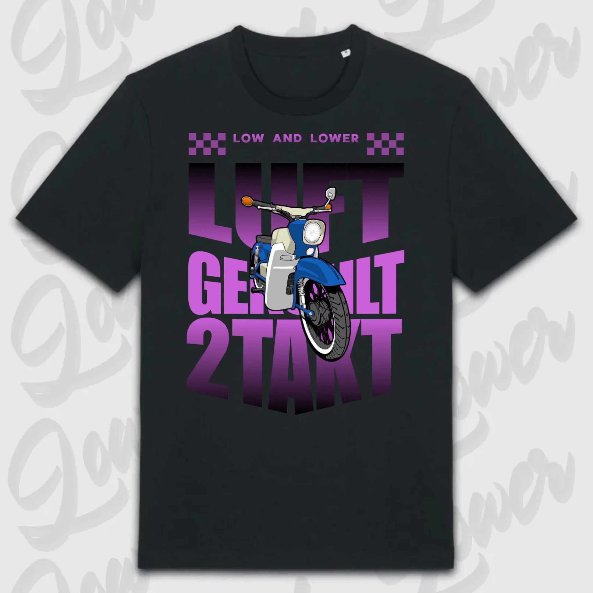 T-Shirt Tuning Cars, Personalisiert Schwarz, VW, BMW, Audi, Mercedes, Autos