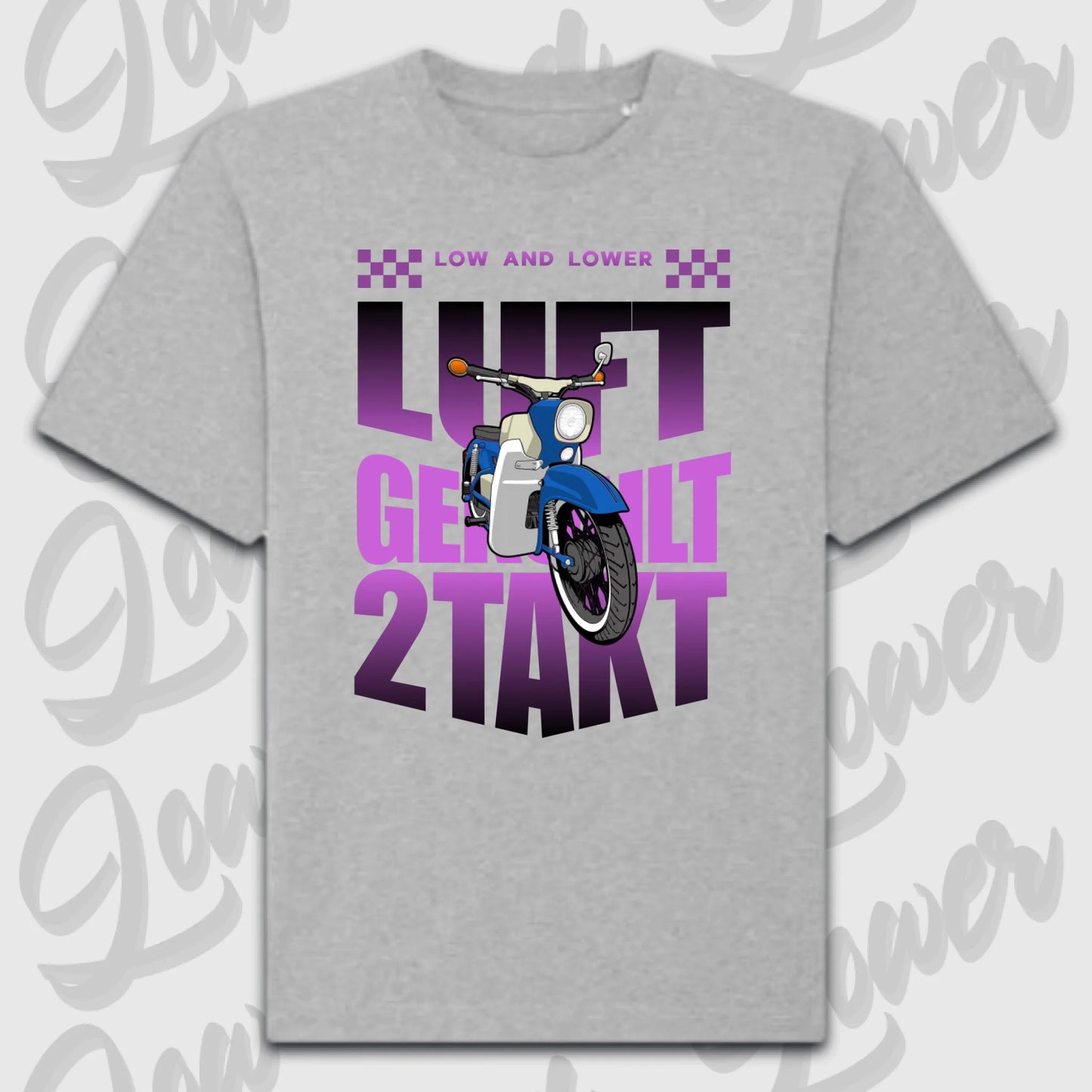 T-Shirt Personalisiert grau, VW, BMW, Mercedes, Audi