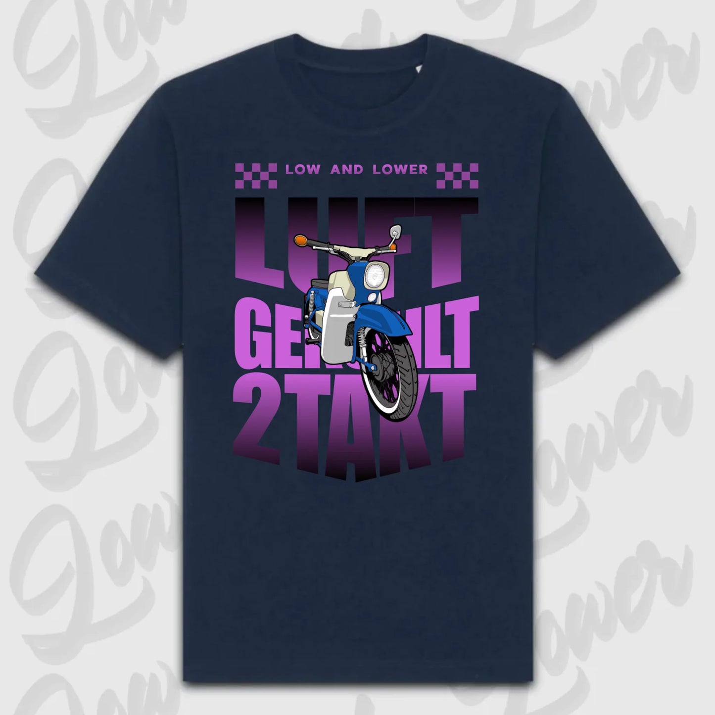T-Shirt Personalisiert blau, VW, BMW, Mercedes, Audi