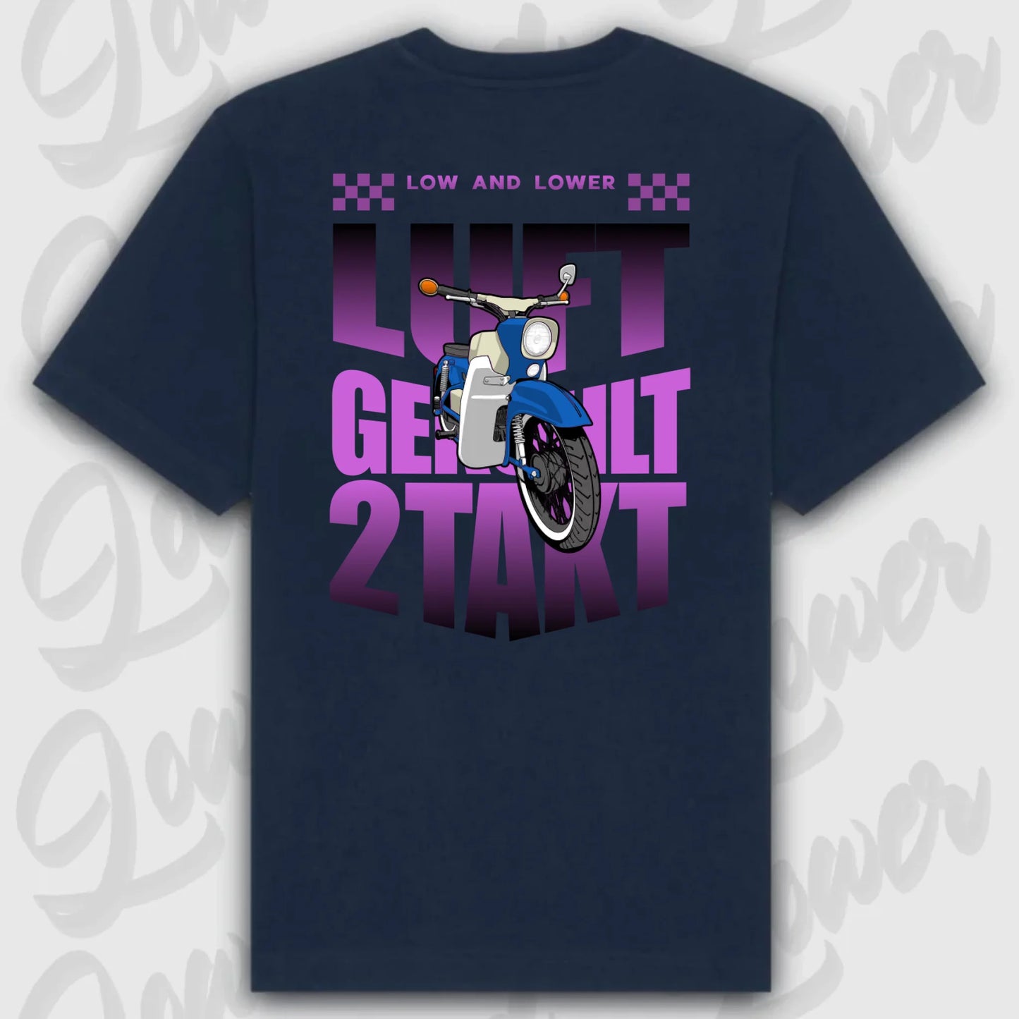 T-Shirt Personalisiert blau, VW, BMW, Mercedes, Audi