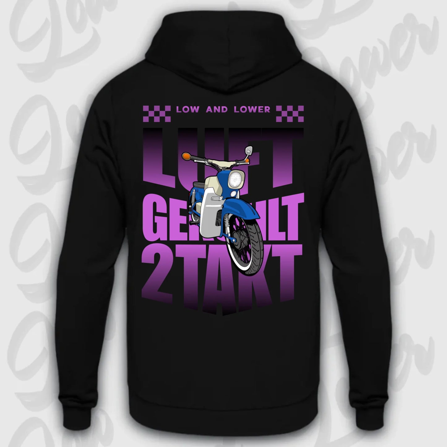 Mockup Stand hoodie teeinblue -      